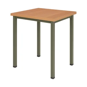 Табурет на металлическом каркасе 30×30×43 см